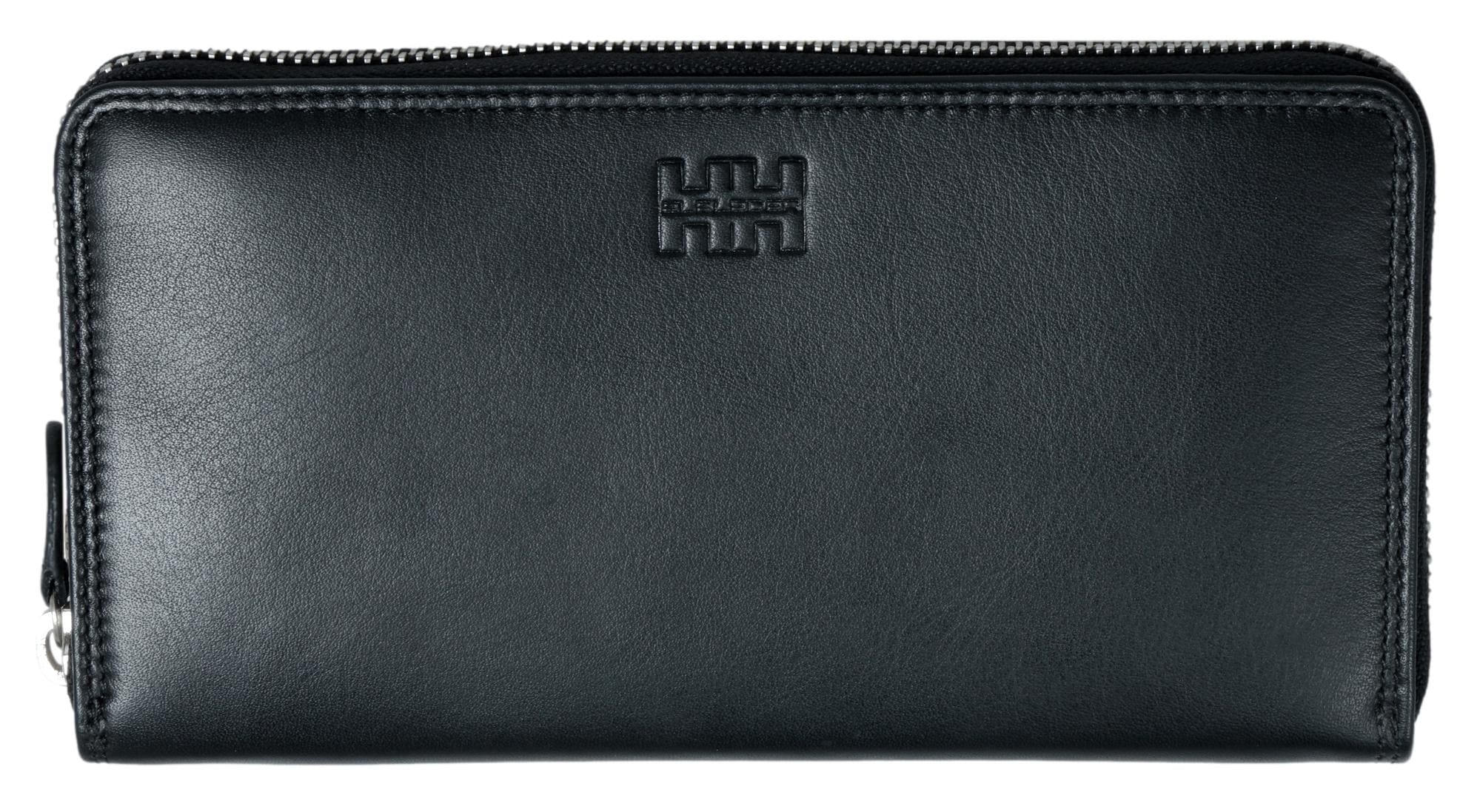 Elbleder Polo 123 - Damen Geldbörse Schwarz